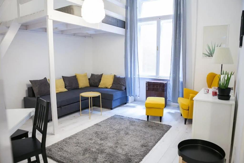 Central 30M2 A/C Apartment, 3 Min From Ny Cafe Budapest Extérieur photo